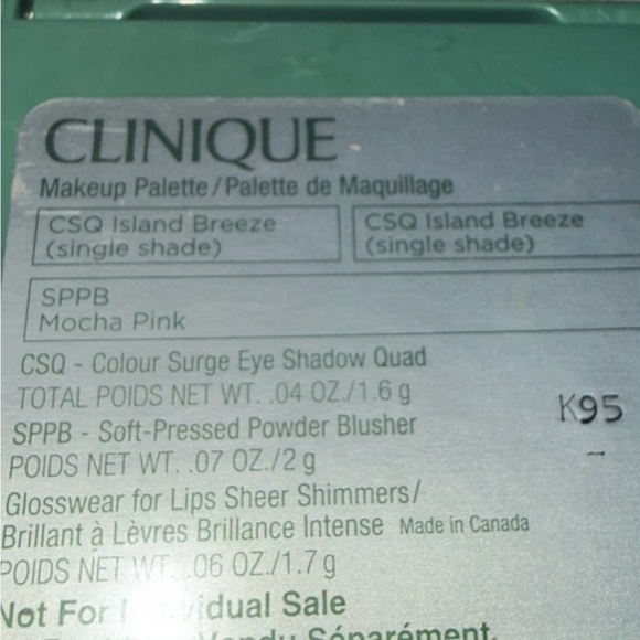 Clinique Eyeshadow Palette tan and Peach Shades see pics for additional details - Picture 5 of 6